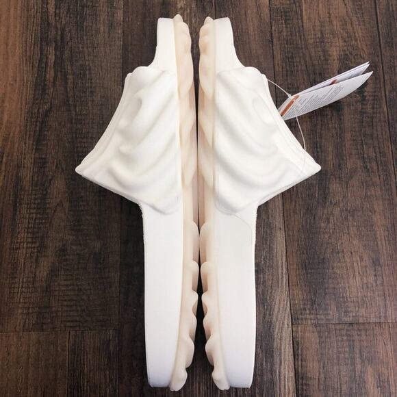 Salehe Bembury X Crocs The Pollex Slide Sandal Lightweight Size 10 Mayo Cream - Picture 6 of 9